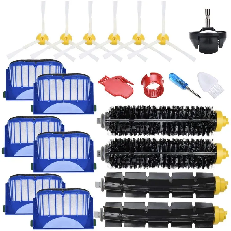 Joybros 19 Pacote De Peças De Substituição Acessórios Compatíveis Para Irobot Roomba 675 670 665 690 692 671 677 650 655 614 Only, Bristle &amp;