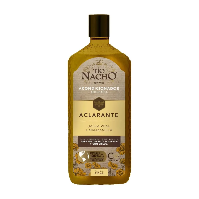Acondicionador TÍO NACHO Aclarado Natural Frasco 415ml