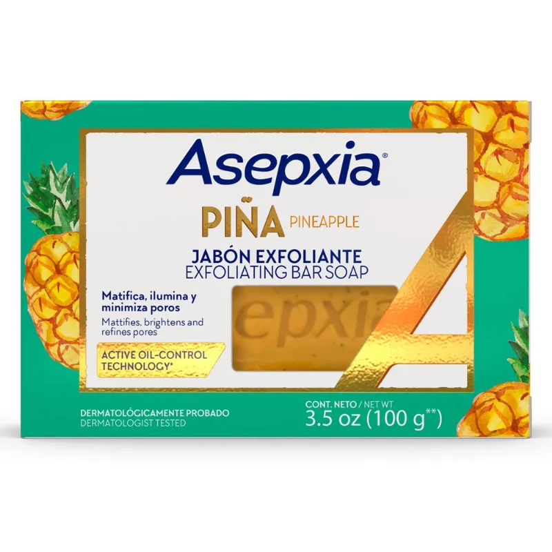 Jabón Asepxia Piña 100 g
