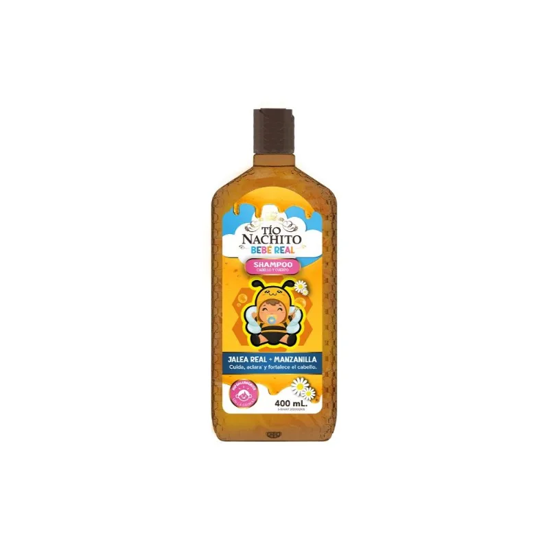 Shampoo Tio Nachito Cabello y Cuerpo Manzanilla 400 Ml