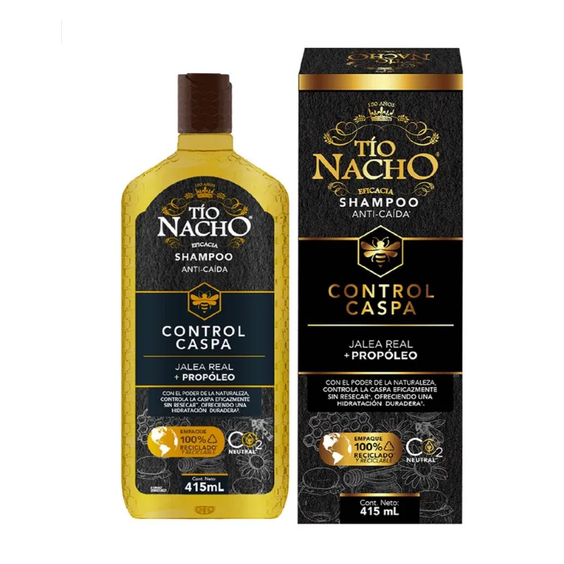 Shampoo Tío Nacho Control Caspa x 415 ml