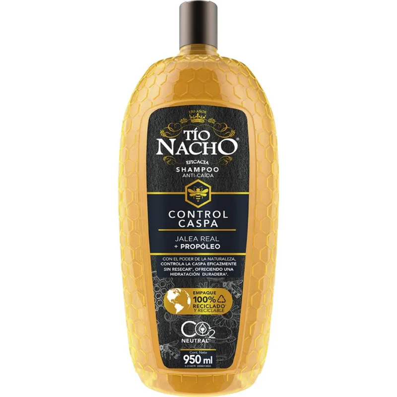 Shampoo TÍO NACHO Control Caspa Frasco 950ml