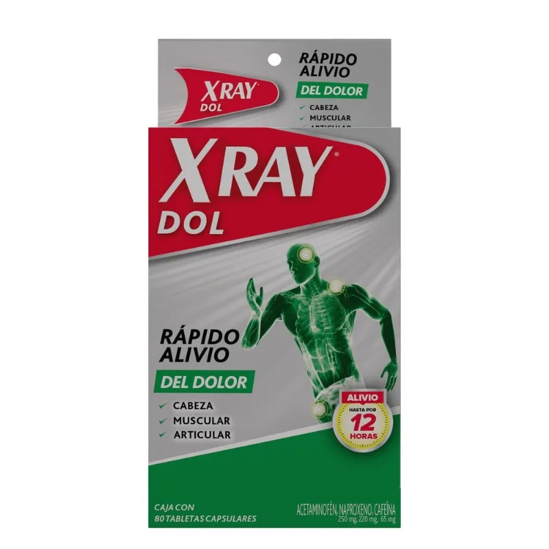 Xray Dol 80 Tabletas