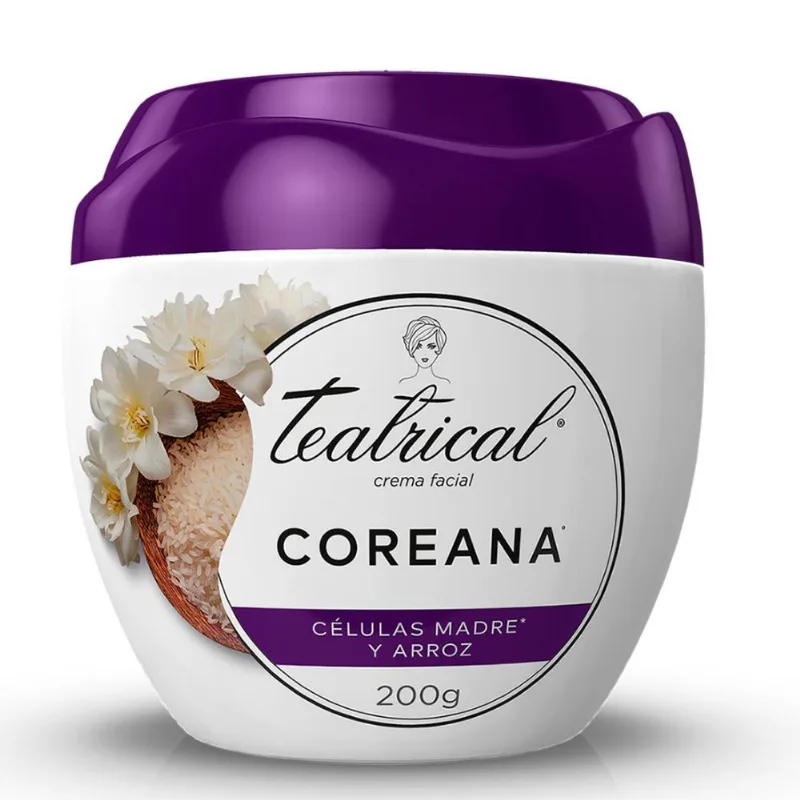 Crema Facial Teatrical Pie Coreana 200 g