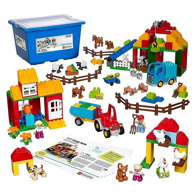 LEGO® Education Grande Fazenda 45007 – Kit Educativo DUPLO® com 154 Peças