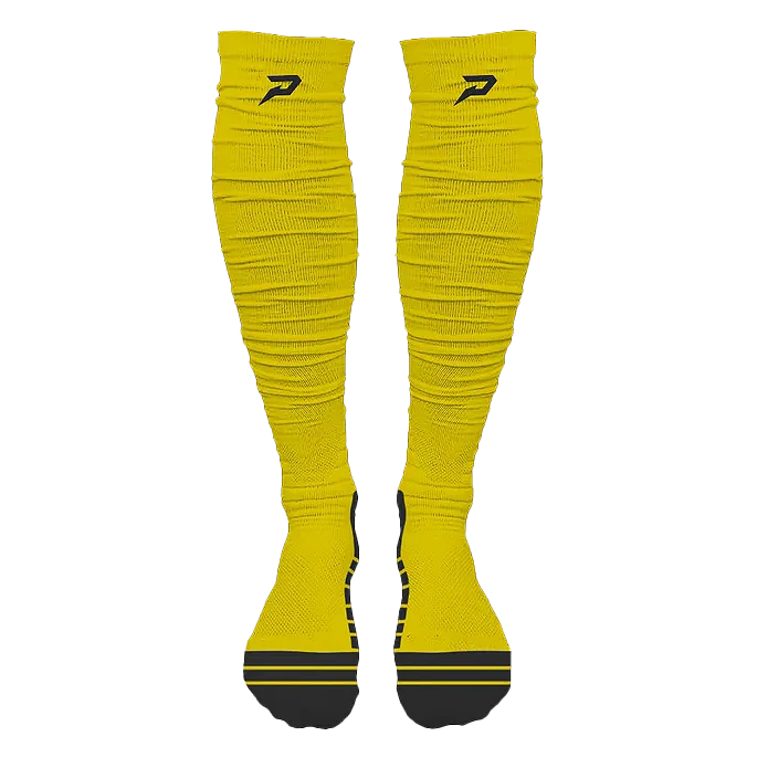 Phenom Elite Quantum Knit Extra Long Padded Scrunch Socks Yellow / Youth