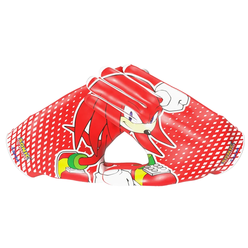 Phenom Elite Adult VPS5 Football Gloves Knuckles the Echidna / XL