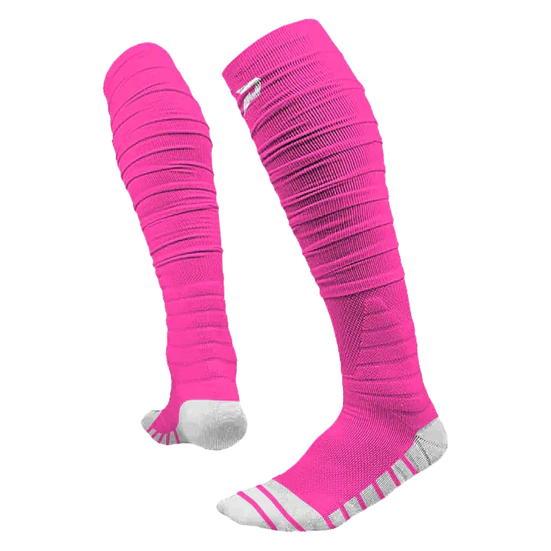 Phenom Elite Quantum Knit Extra Long Padded Scrunch Socks Pink / Adult