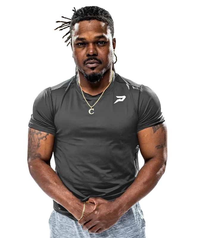 Phenom Elite Men's Quantum Lite Performance Tee Grey / 2XL