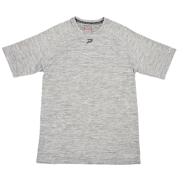 Phenom Elite Men's Quantum Lite Raglan Performance Tee Heather Grey / M