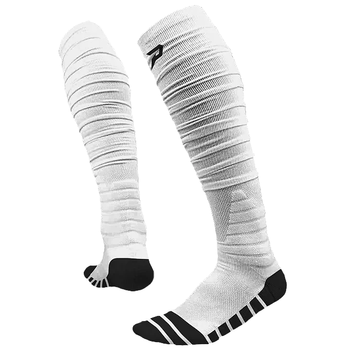 Phenom Elite Quantum Knit Extra Long Padded Scrunch Socks White / Adult