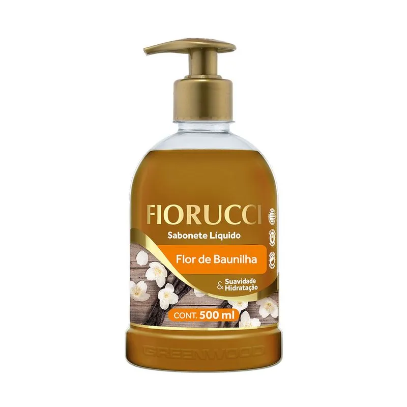 Sabonete Liquido Fiorucci 500ml Flor De Baunilha CX 6