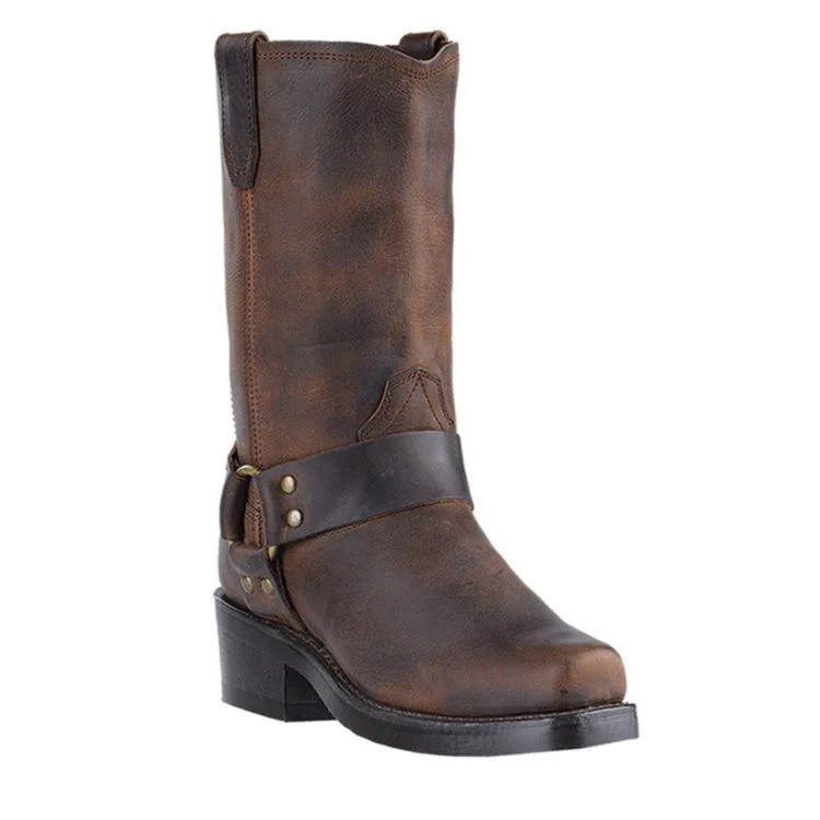 Dan Post Dingo Ladies Molly Square Toe Boots Brown / 8.5