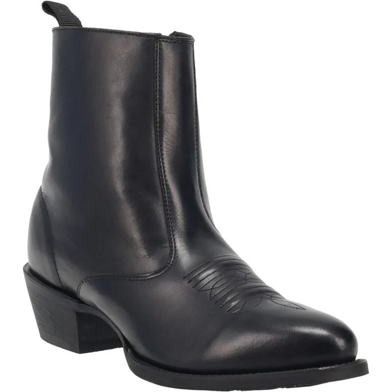 Laredo Mens Fletcher Round Toe Boots 16 EE Black BLACK / 16 EE