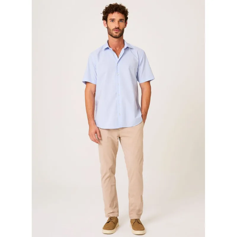 Camisa Slim Fit Wrinkle Free Dudalina Masculina 3