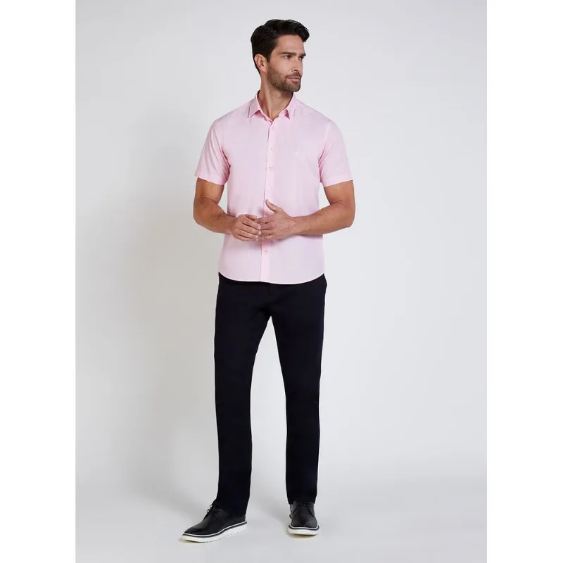 Camisa Slim Fit Wrinkle Free Dudalina Masculina 2