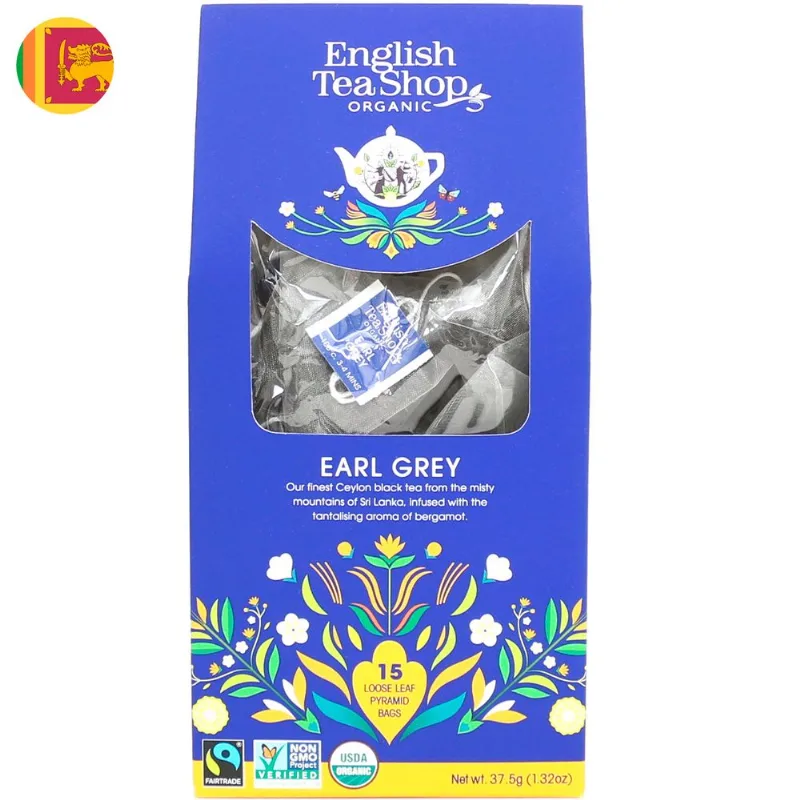 Té Earl Grey English Tea Shop 15 un.