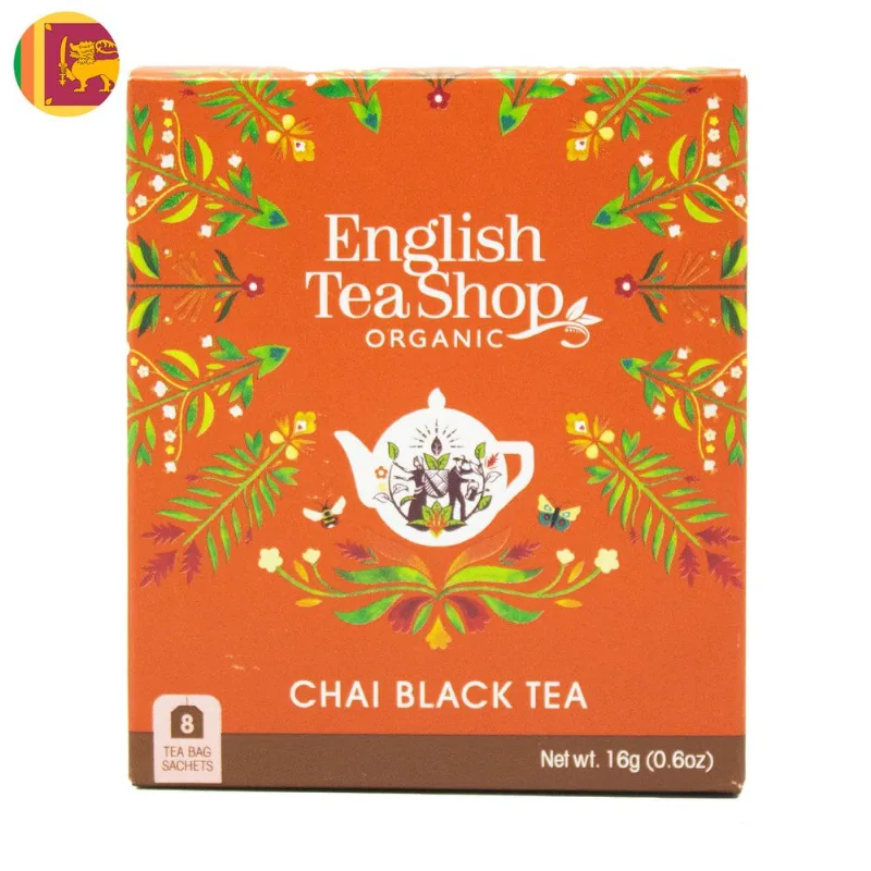 Té Chai Negro English Tea Shop 8 un.