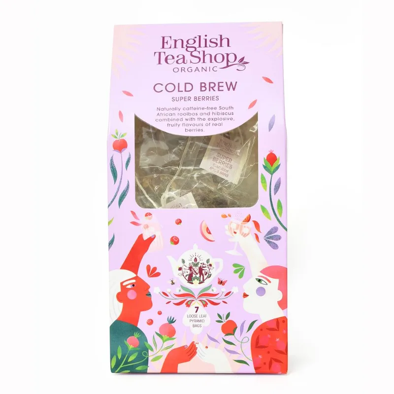 Infusión Helada Berries English Tea Shop Pirámide 7 Bolsas