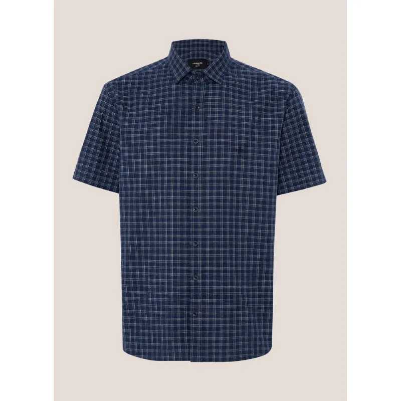 Camisa Comfort Fit Botoné Xadrez Dudalina Masculina 4