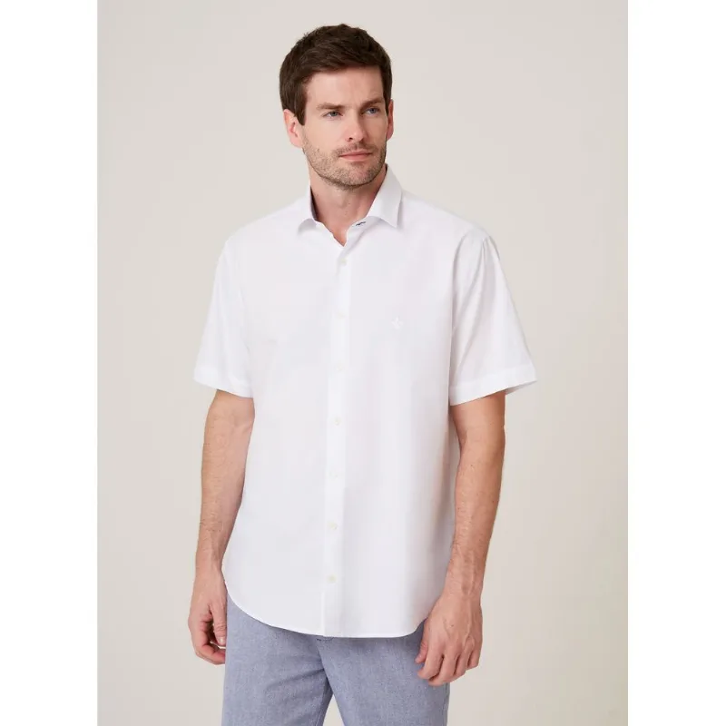 Camisa Comfort Fit Tricoline Dudalina Masculina 8