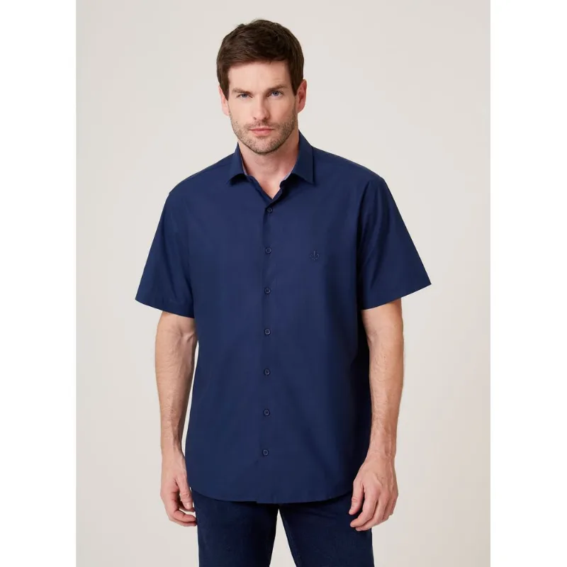 Camisa Comfort Fit Tricoline Dudalina Masculina 8