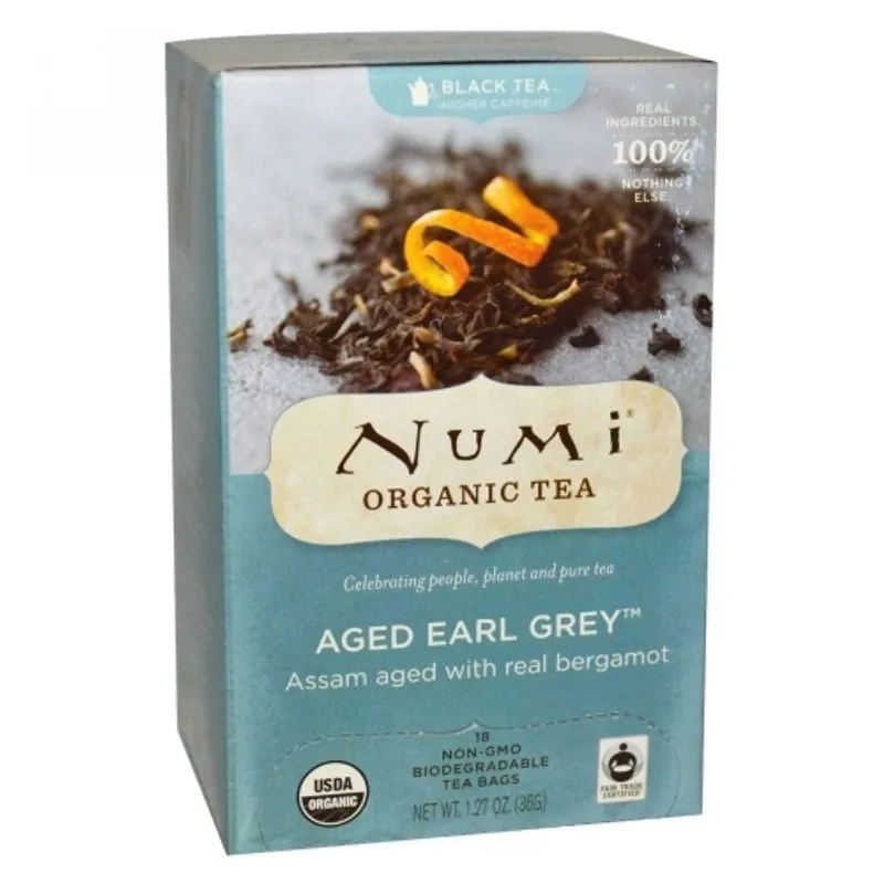 Earl Grey Black Tea 18 Bag By Numi Tea