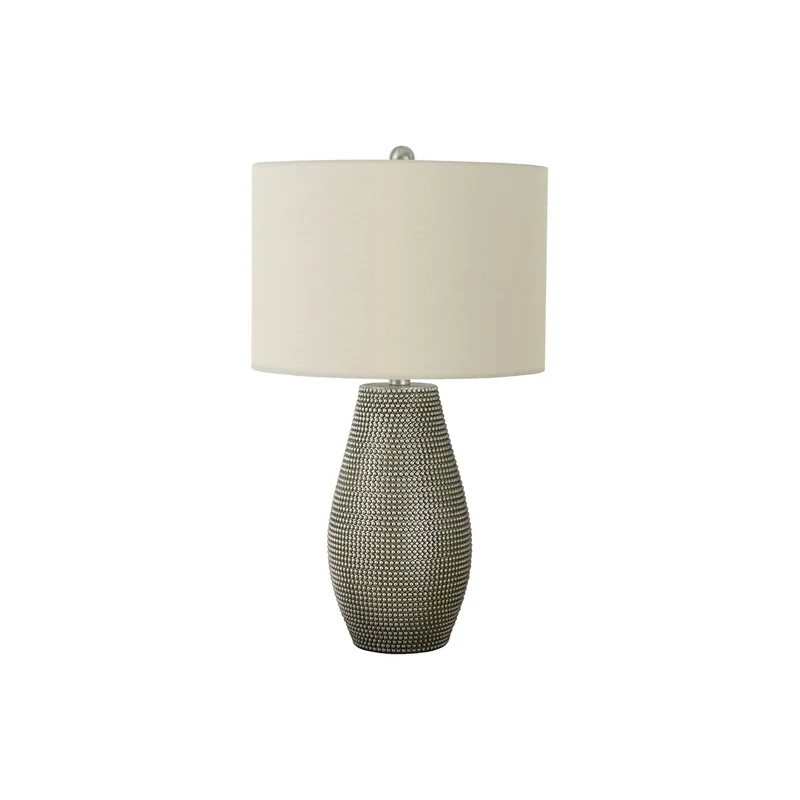 Table Lamp, Contemporary Dark Gray