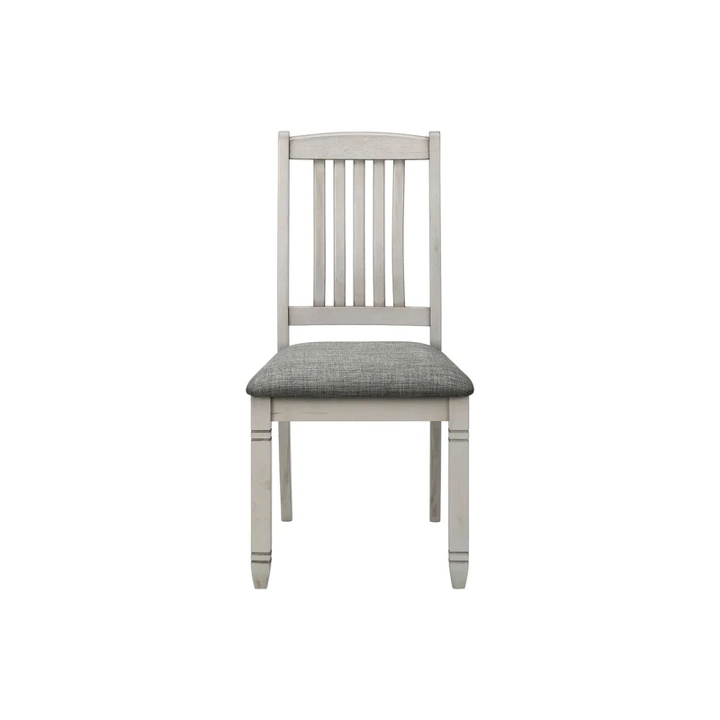 Transitional Dining Chair (Set of 2) Gray