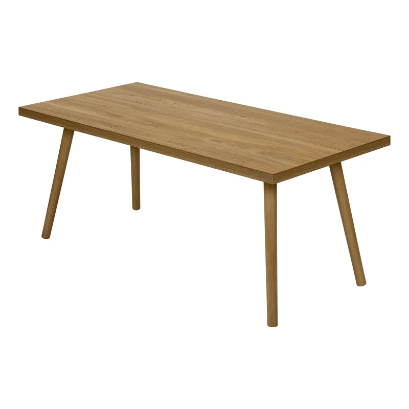 Contemporary 3 Piece Table Set With Coffee Table And 2 End Tables Light Brown