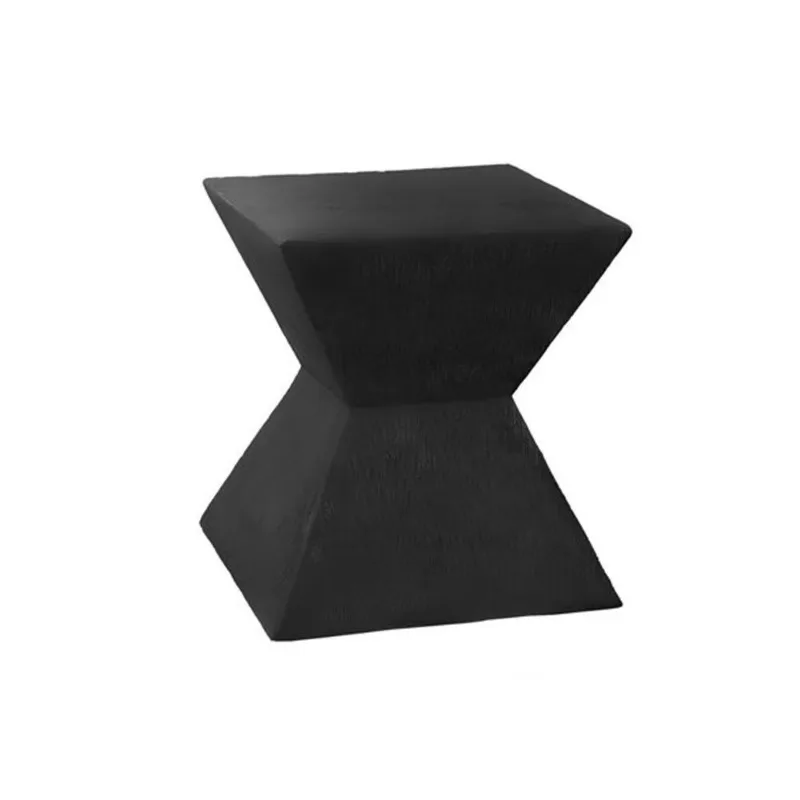 Monarch Specialties 25-in Black Square Indoor/Outdoor Accent Table