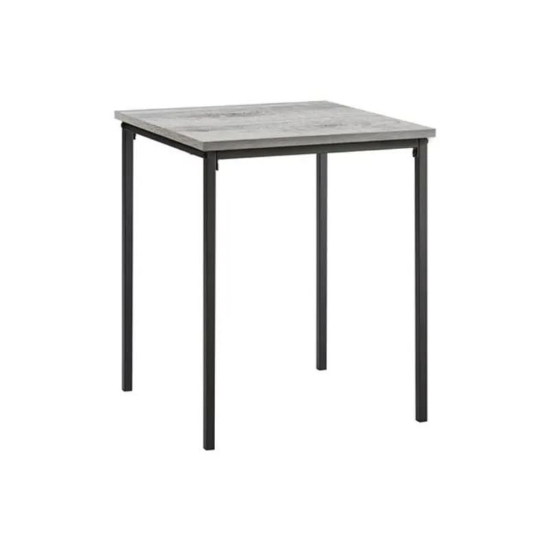 Monarch Specialties Accent Table w/ Wood Top and Metal Legs 22-in - Contemporary - Grey