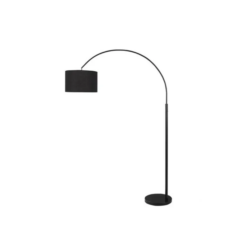 Monarch Specialties Floor Lamp 80.5-in with Black Shade