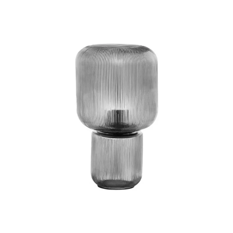 Monarch Specialties Contemporary Table Lamp 15-in – Clear Glass