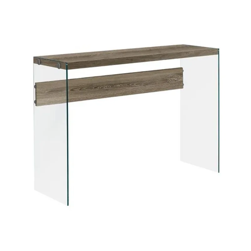 Monarch 44-in x 32-in Brown Composite Accent Table
