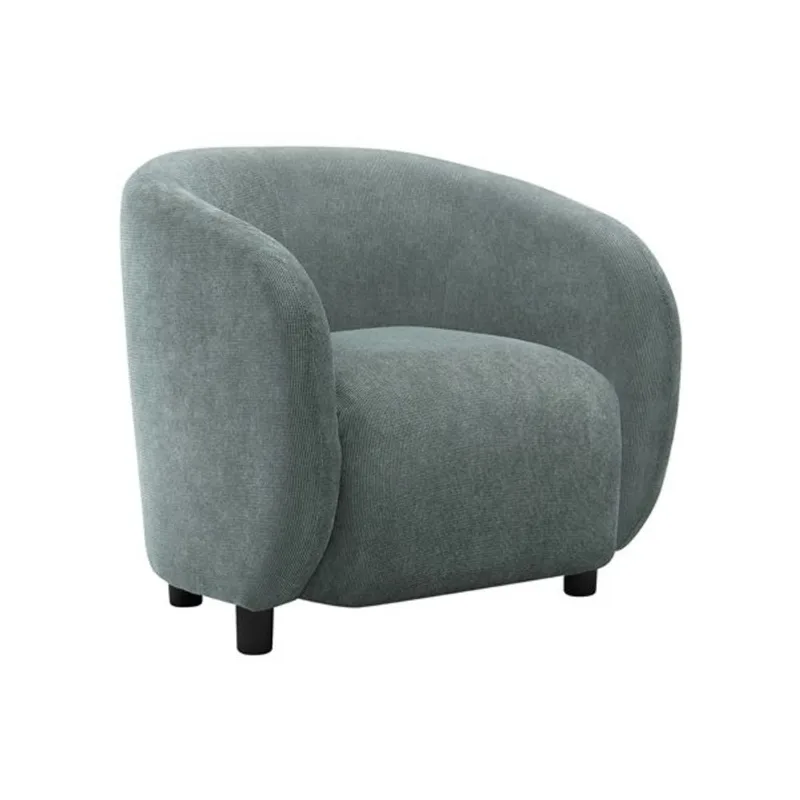 Monarch Specialties Accent Chair Engineered Wood 29-in with Green Fabric