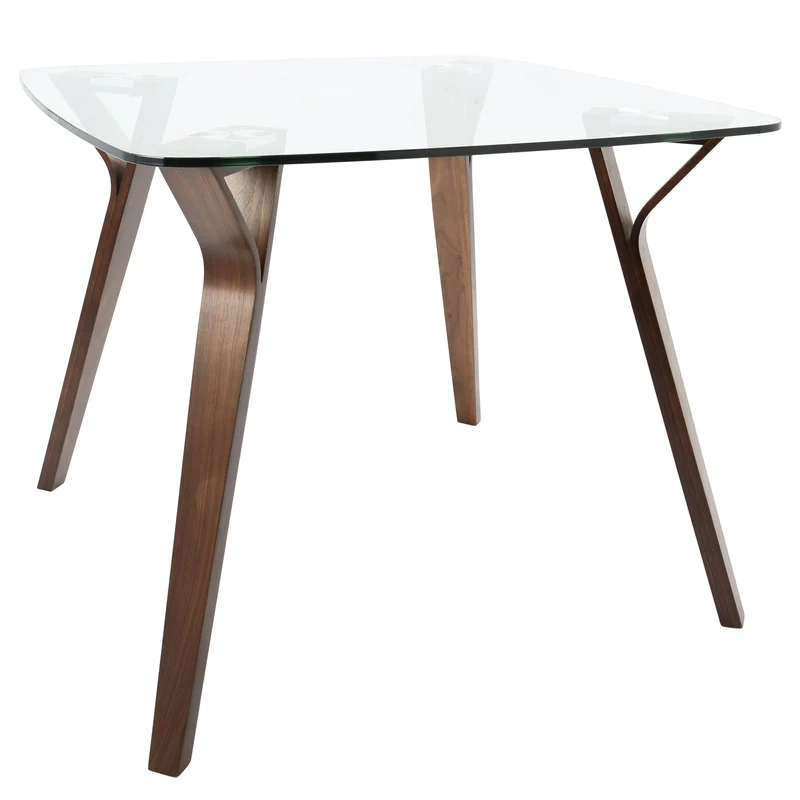 Folia - Mid Century Modern Dinette Table White