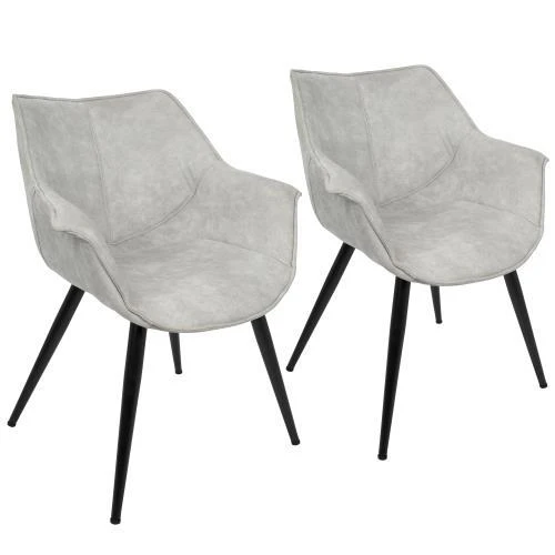 Wrangler - Industrial Chair (Set of 2) - Gray