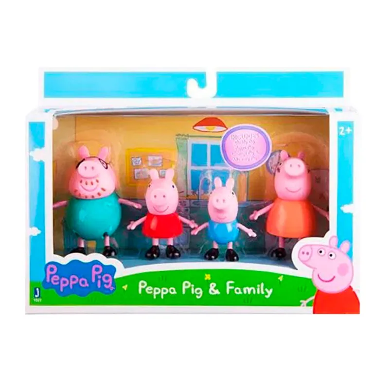 Figuras X 4 Peppa Caffaro