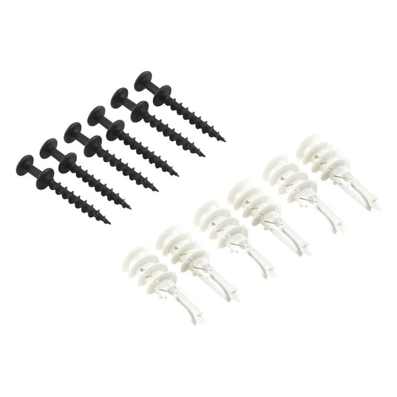 Cabides De Parede Hangman Bear Claw White Com Âncoras 45 Kg 6 Unidades