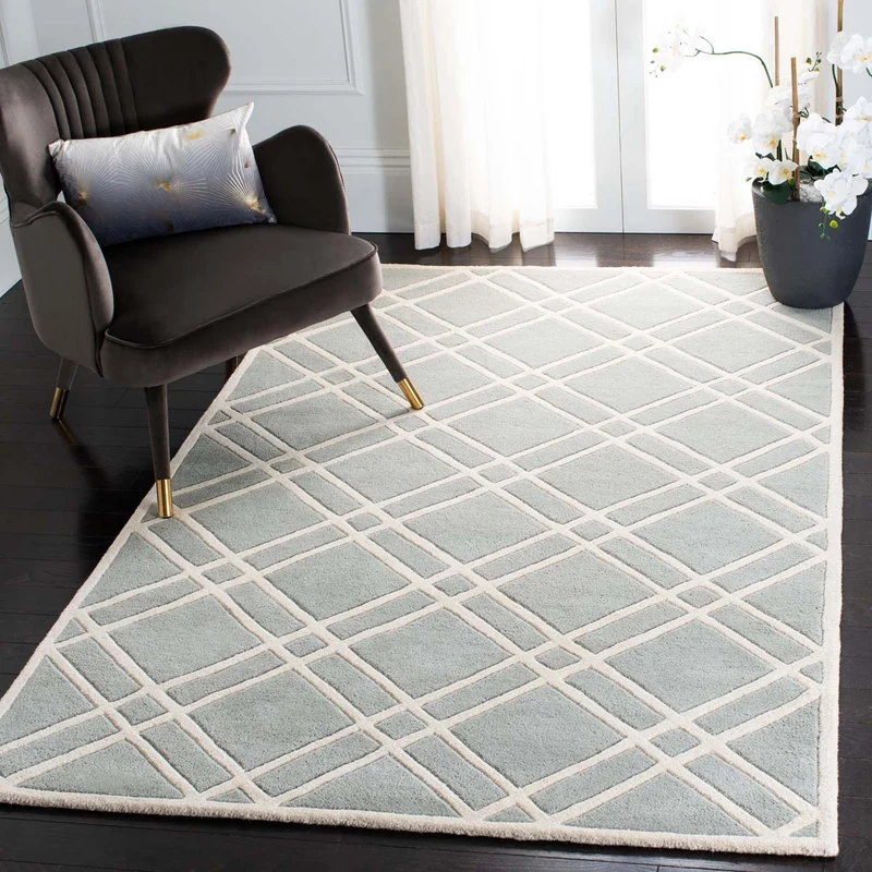 Safavieh Chatham 740 Rug, CHT740 Grey / Ivory / 8' X 10'