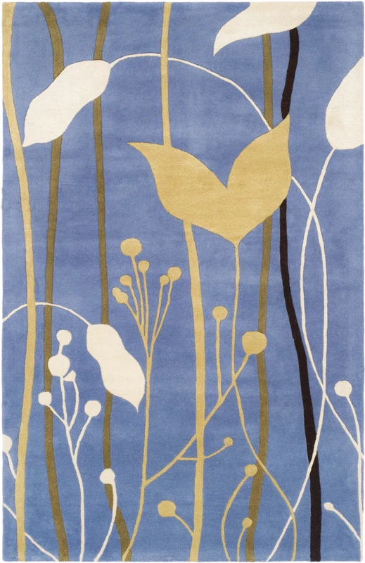 Soho 746 Rug | Safavieh - SOH746 BLUE / MULTI / 6'-0" x 6'-0" Round