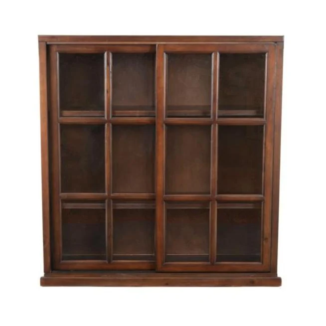 Safavieh Greg 3 Tier Bookcase, AMH6570 Dark Teak