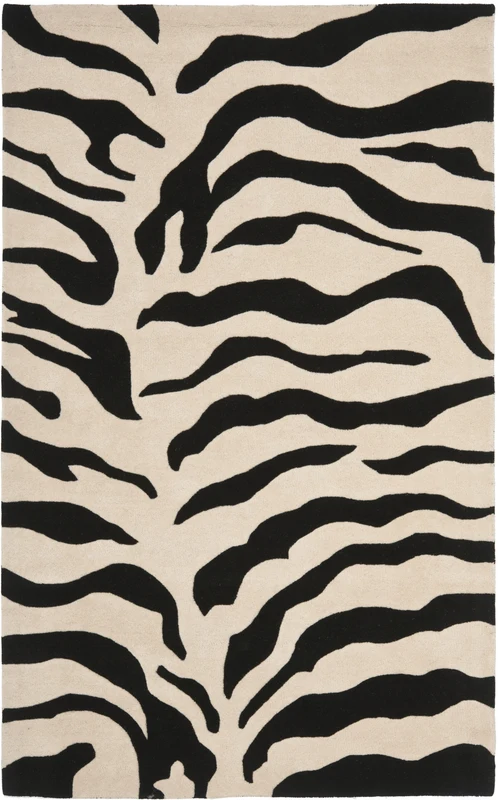 Soho 784 Rug | Safavieh - SOH784 BEIGE / BLACK / 2'-0" x 3'-0"