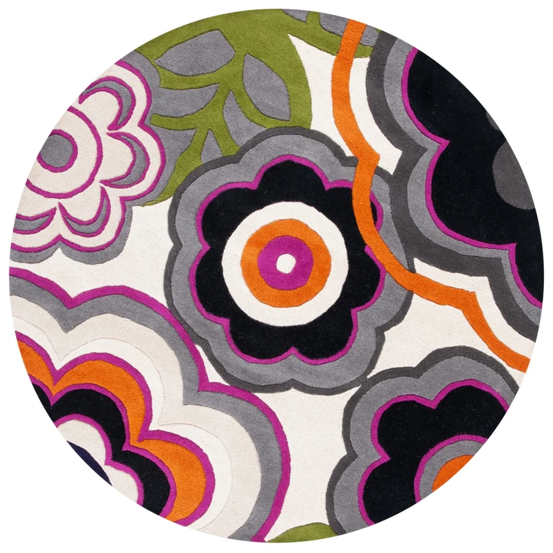 Soho 752 Rug | Safavieh - SOH752 MULTI / 6'-0" x 6'-0" Round