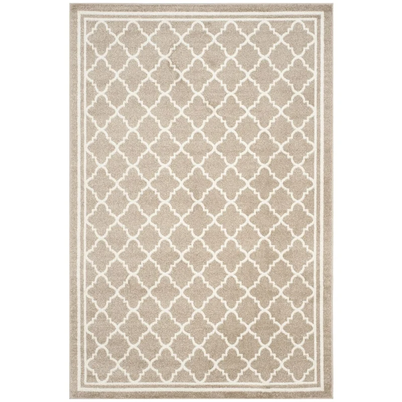 Safavieh Amherst 422 Rug, AMT422 Wheat / Beige / 6' X 9'