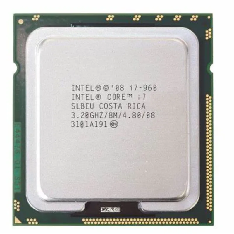 Cpu Intel Core I7 960 3,2 Ghz, 4 Núcleos E 8 Fios, 45 Nm, Lga 1366