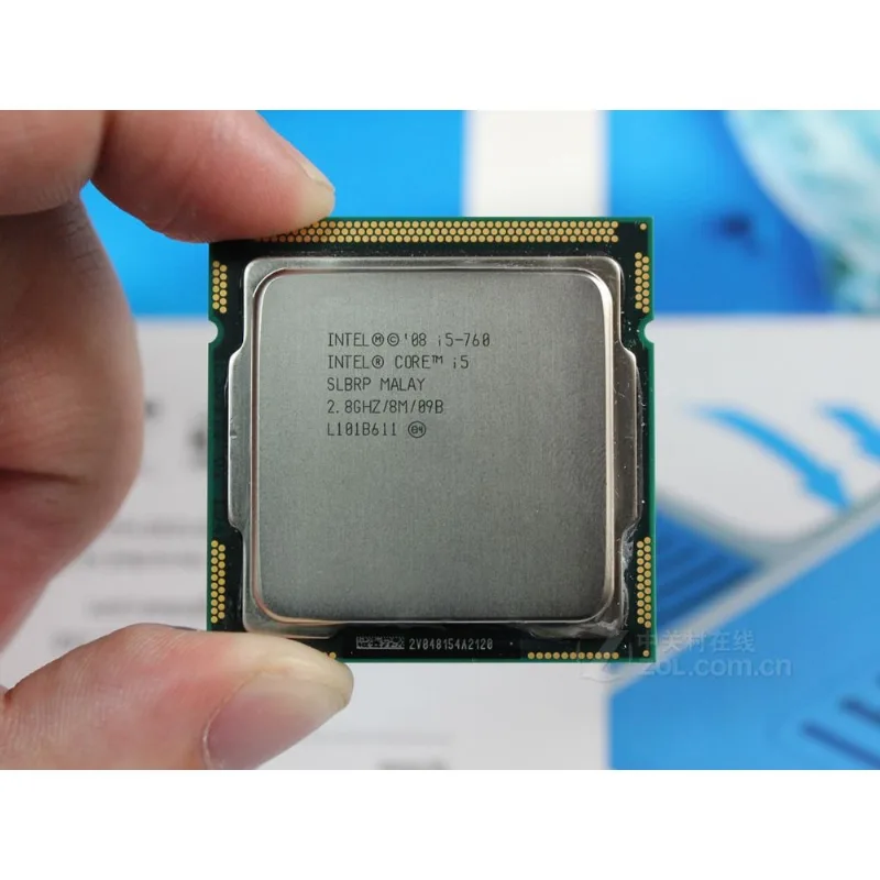 Cpu Intel Core I5 760 De 2,8 Ghz, 4 Núcleos, 4 Fios E 45 Nm Usada