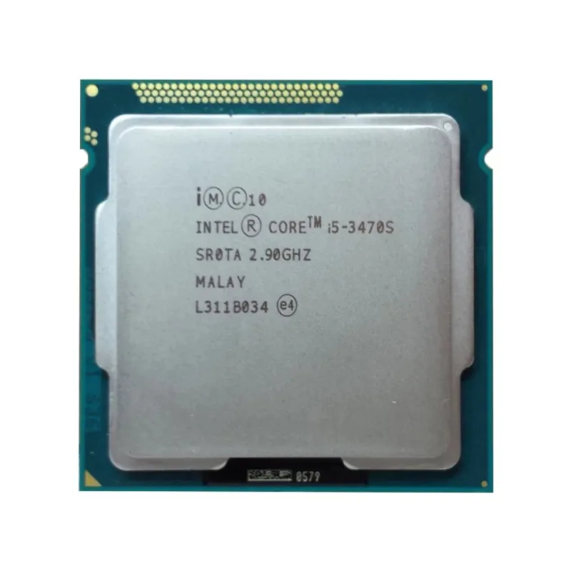 Cpu Intel Core I5 3470s 2,9 Ghz, 4 Núcleos, 4 Fios, 22 Nm, Lga 1155, 65 W