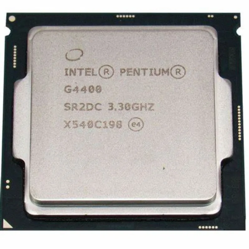 Cpu Intel Pentium G4400 De 3,3 Ghz, 2 Núcleos E 2 Threads, Lga 1151